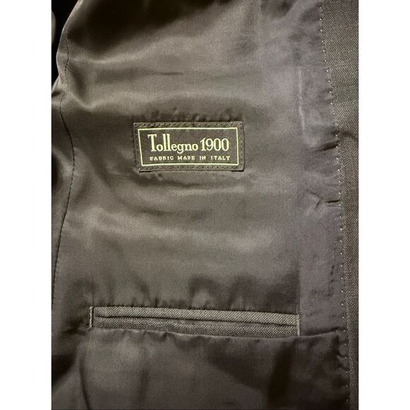 J Crew Ludlow Sport Coat Men 40S Gray Italian Fabric Jacket Tollegno 1900 Blazer - Picture 8 of 14